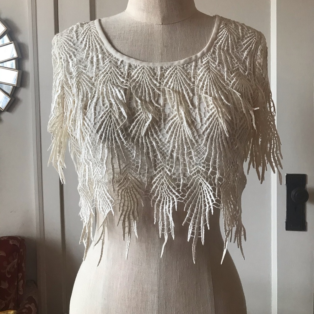 Appliqué crop top